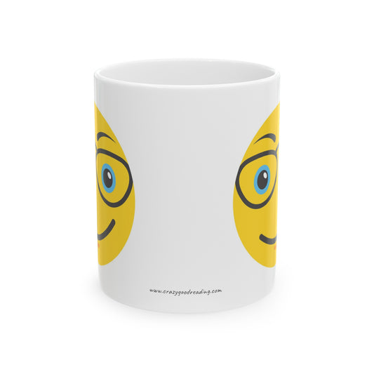 Ceramic Mug, 11oz Smiley face