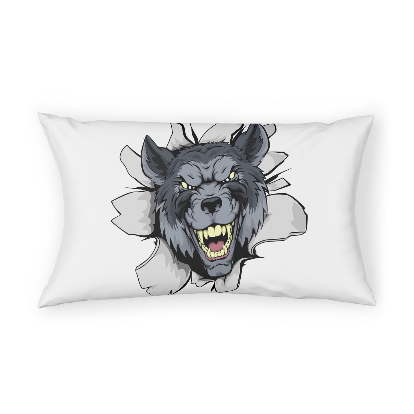 Pillow Sham "Angry Wolf"