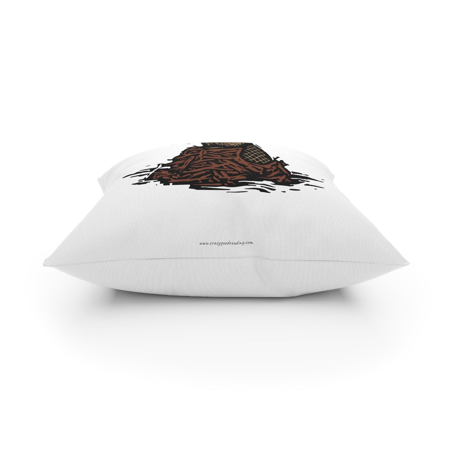 Broadcloth Pillow "Well dam"