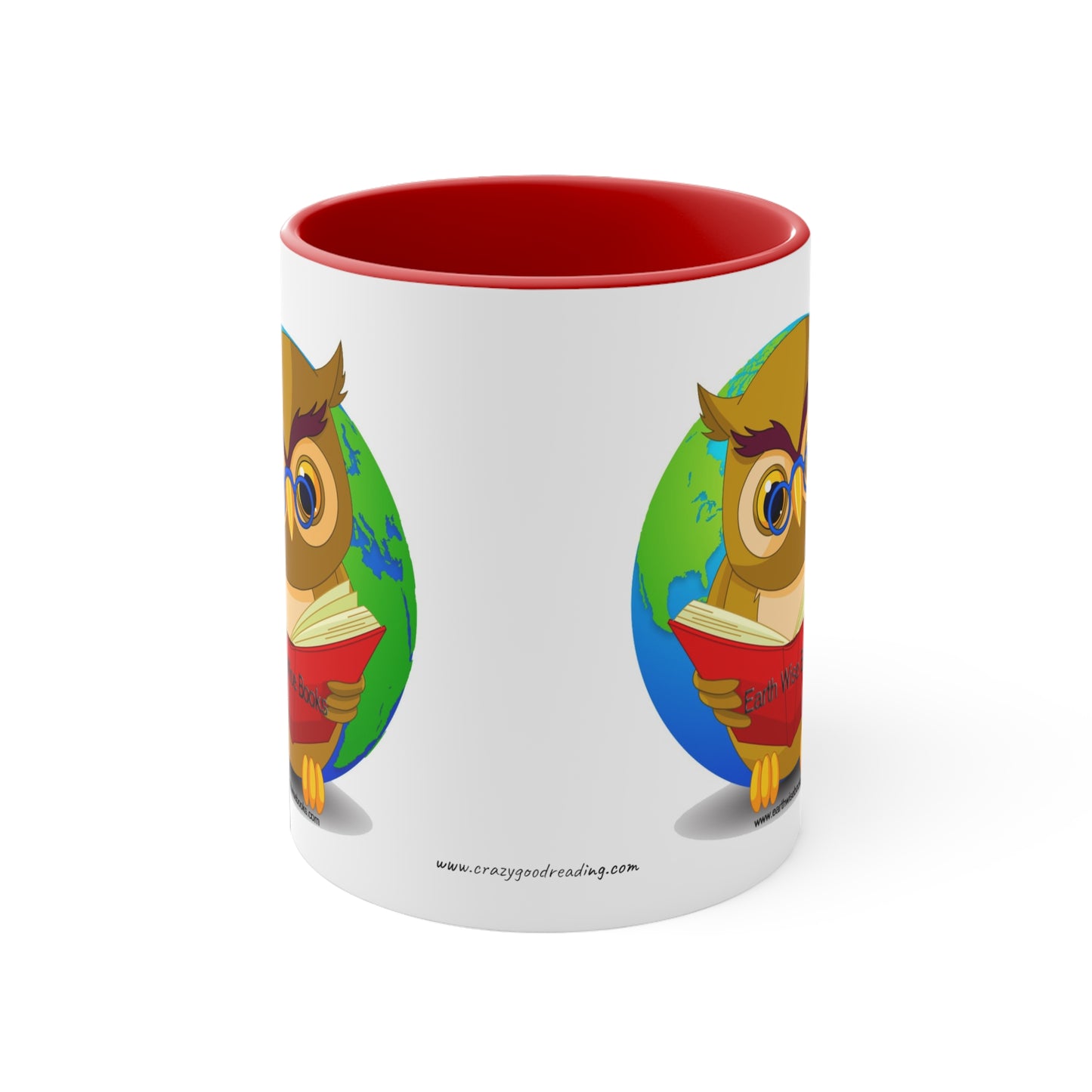 Earth Wise Books Logo Mug