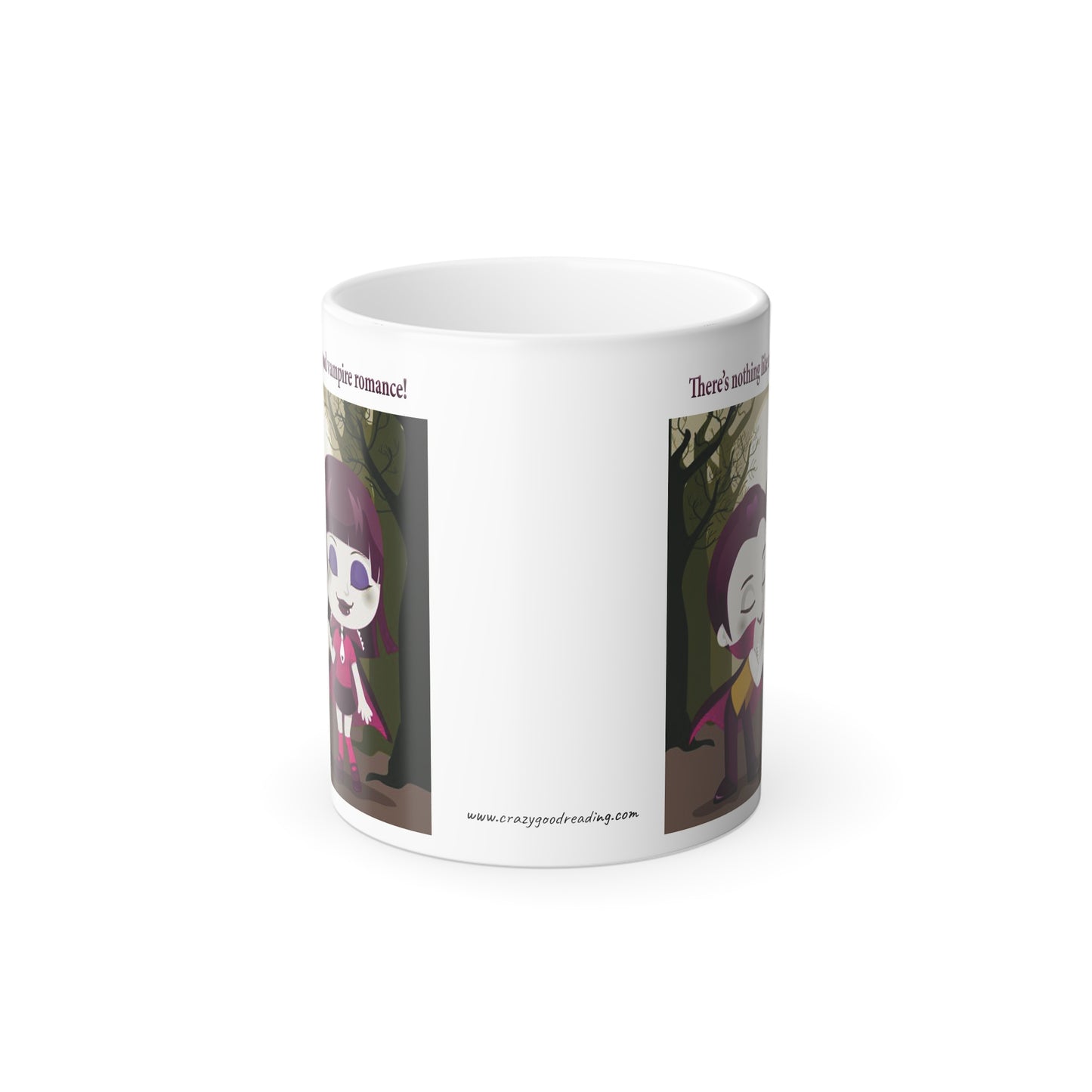 Color Morphing Mug, 11oz "Vampire Love"