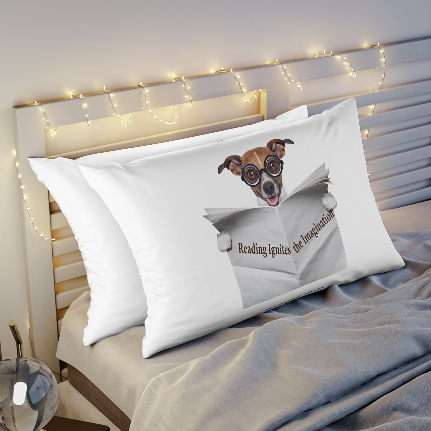 Pillow Sham Reading Ignites Imagination