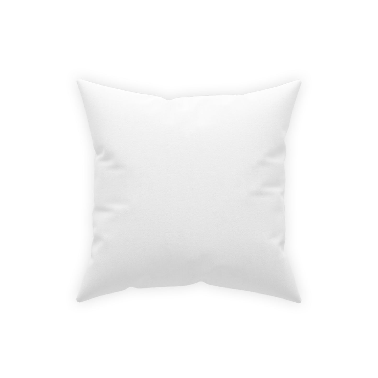 Broadcloth Pillow: Goofy Smiley Face