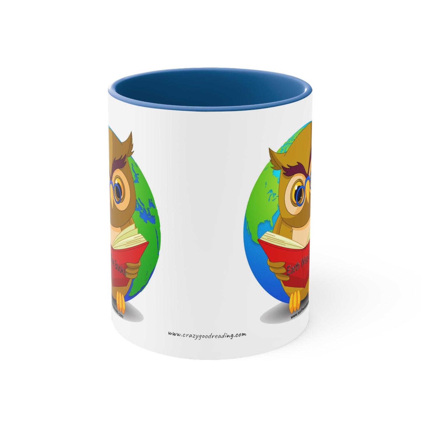 Earth Wise Books Logo Mug