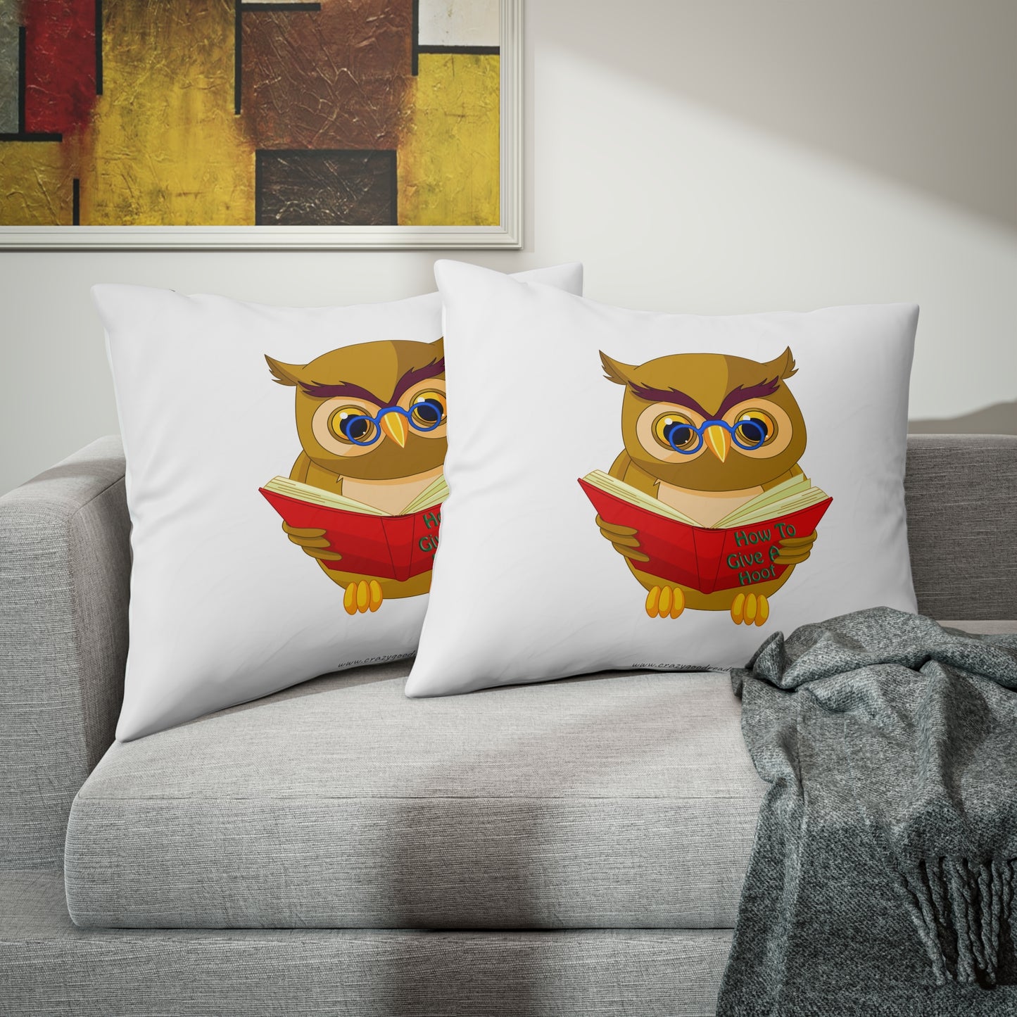 Pillow Sham How to Give a Hoot