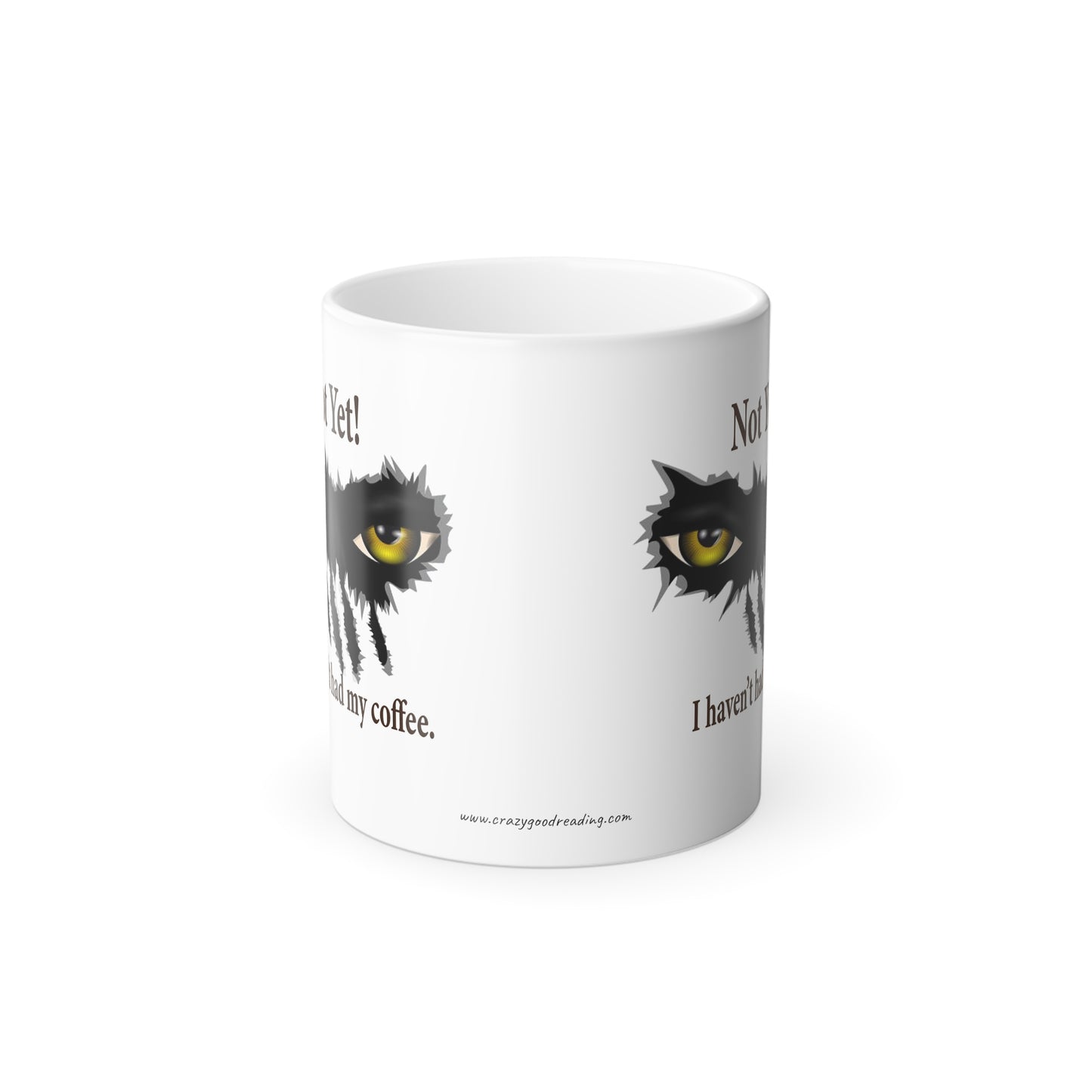 Color Morphing Mug, 11oz Wicked Eyes