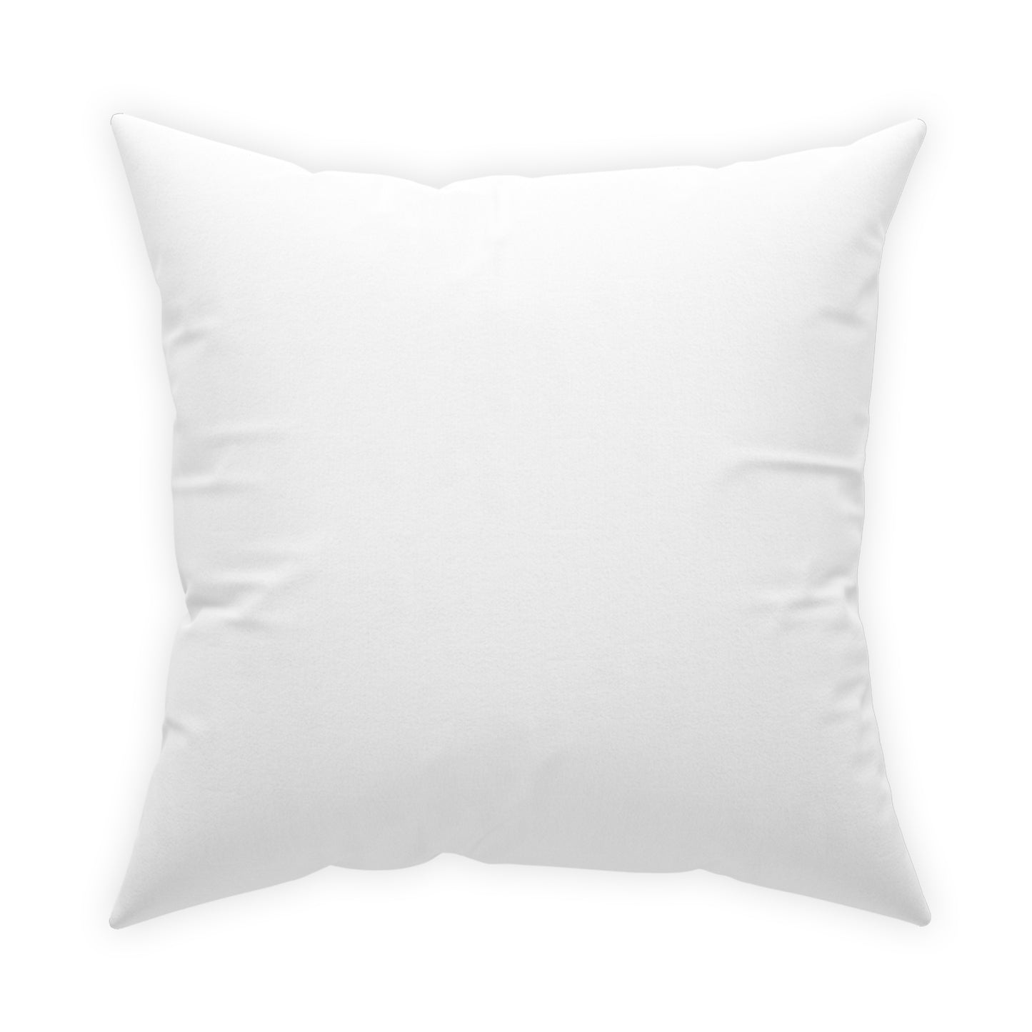 Broadcloth Pillow: Goofy Smiley Face