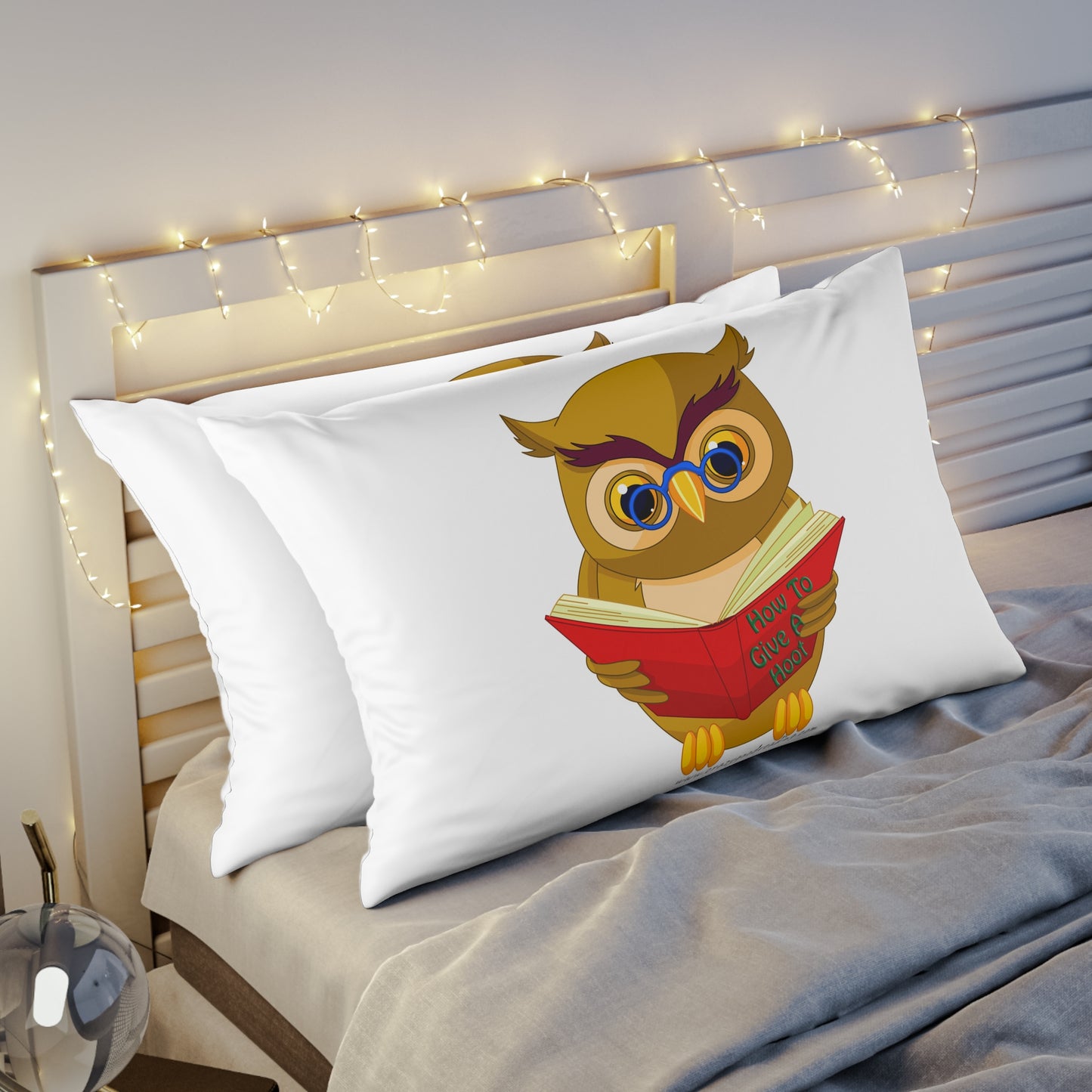 Pillow Sham How to Give a Hoot