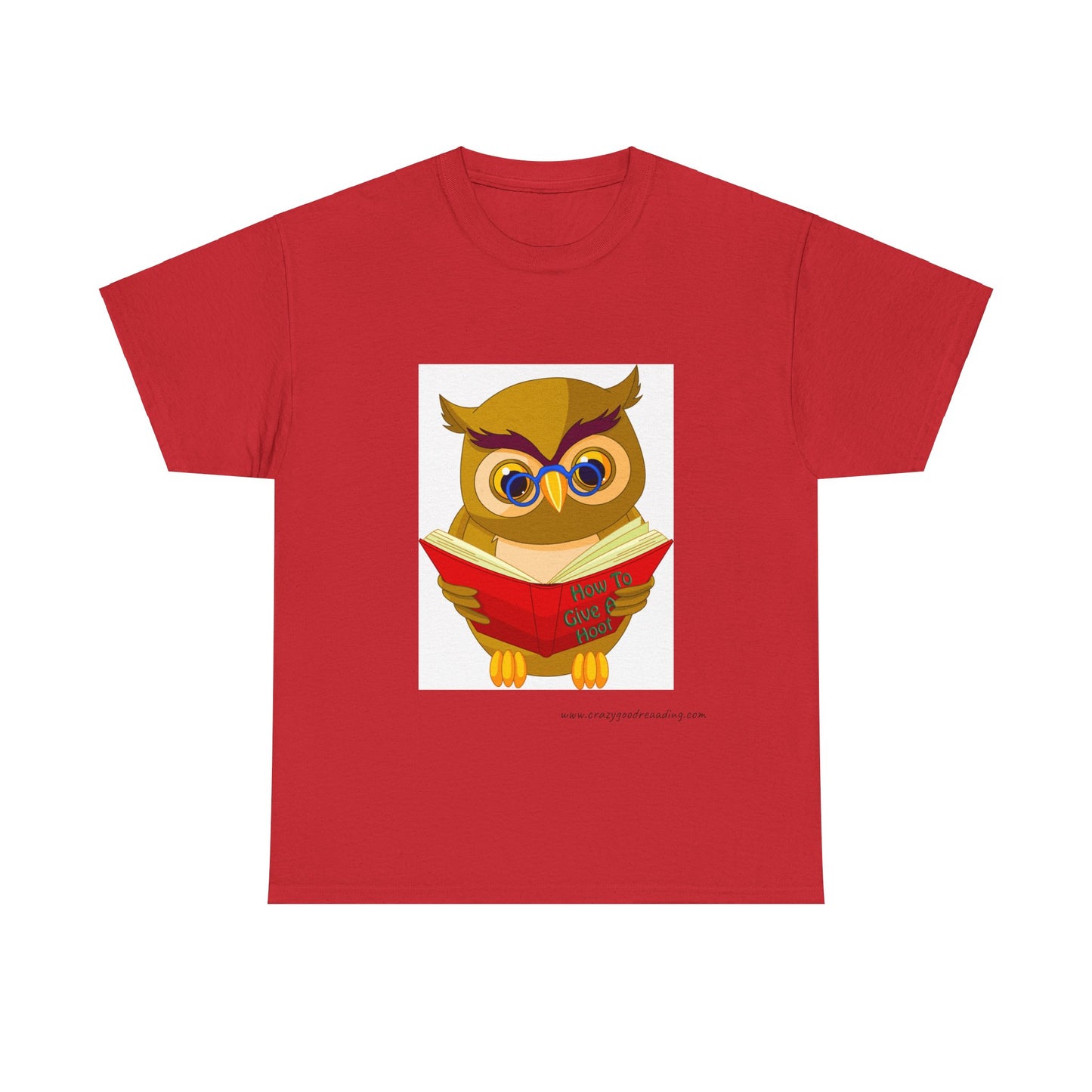 Unisex Heavy Cotton Tee "Owl"