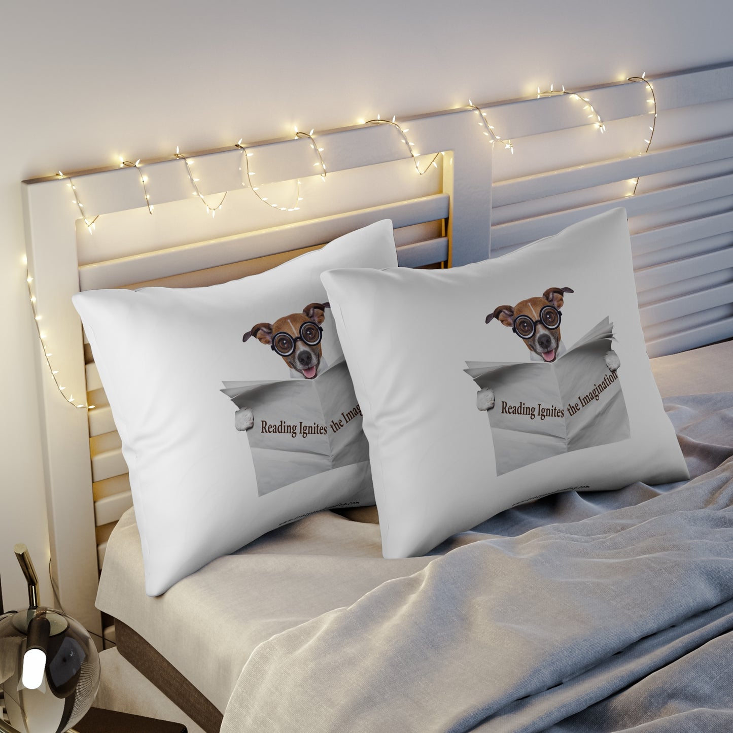 Pillow Sham Reading Ignites Imagination