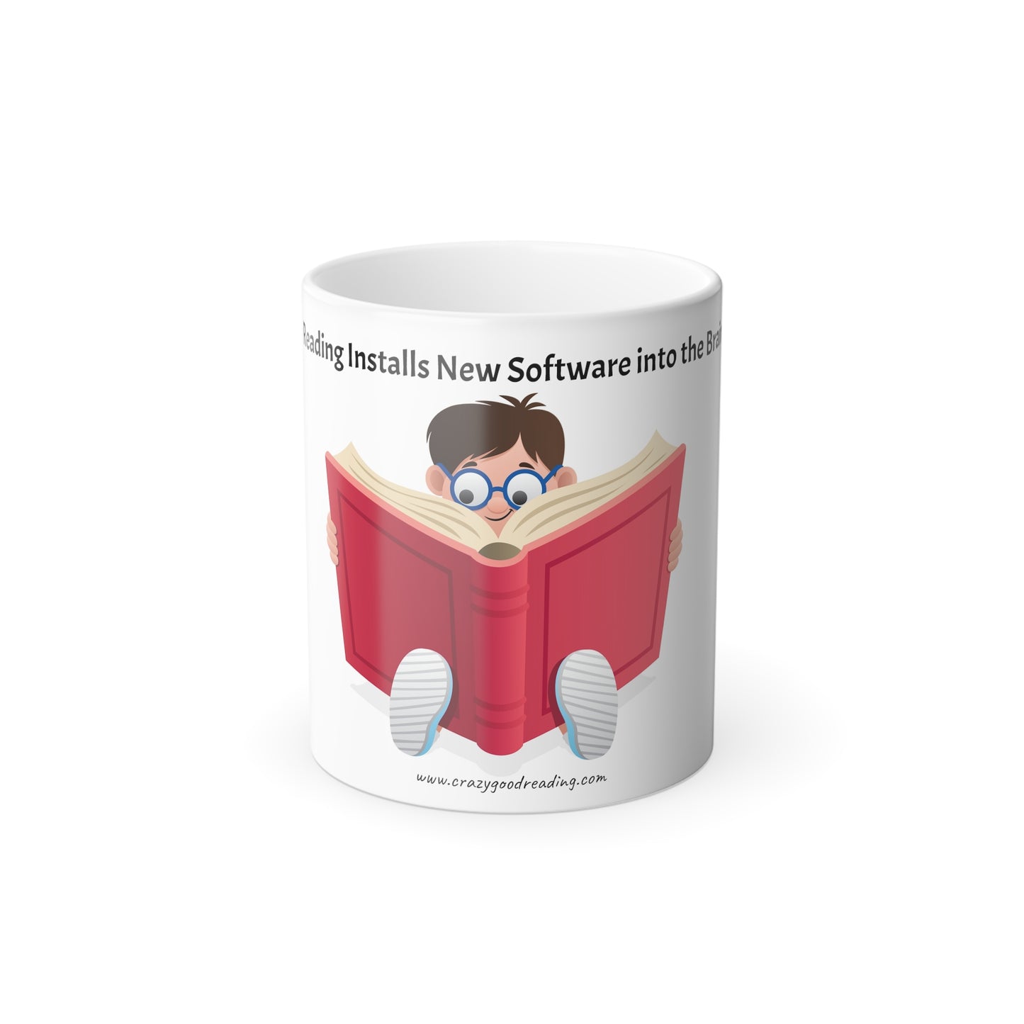 Color Morphing Mug, 11oz Reading Installs New Software