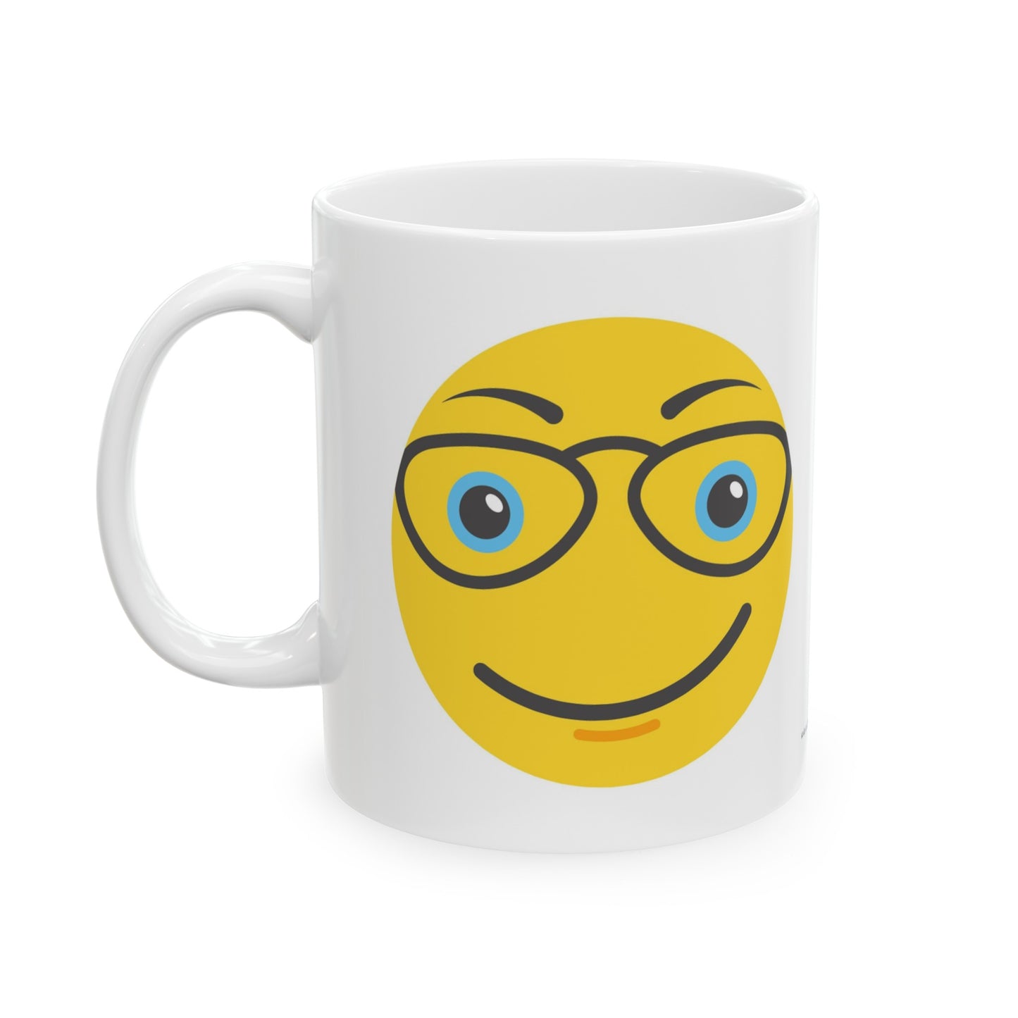 Ceramic Mug, 11oz Smiley face