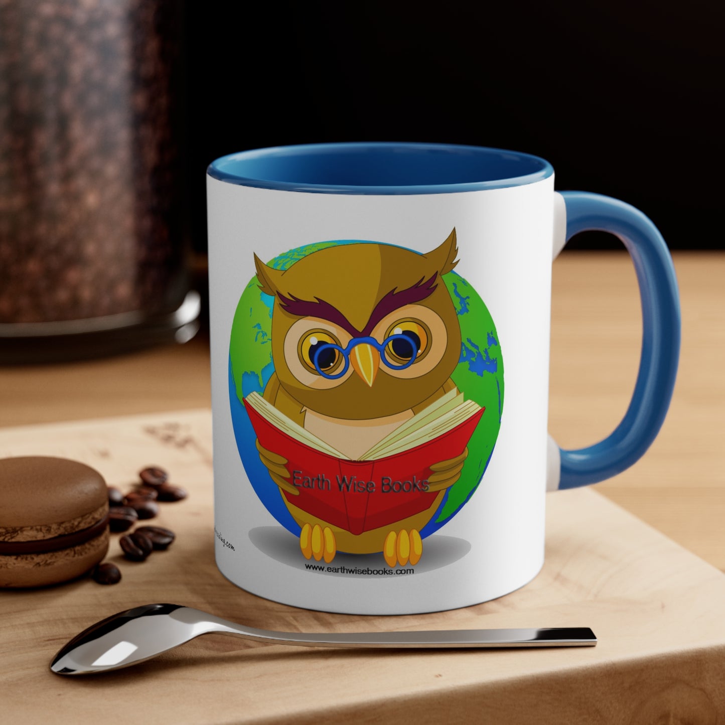 Earth Wise Books Logo Mug