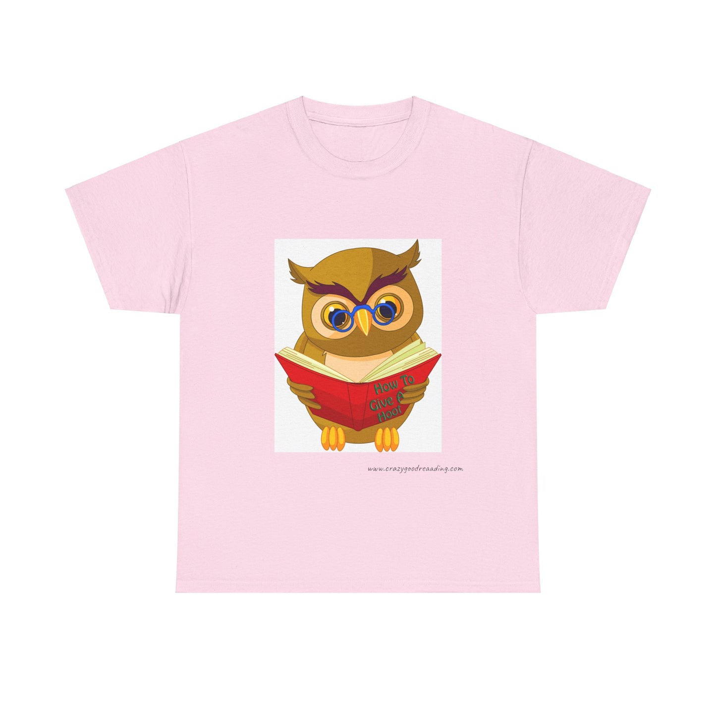 Unisex Heavy Cotton Tee "Owl"