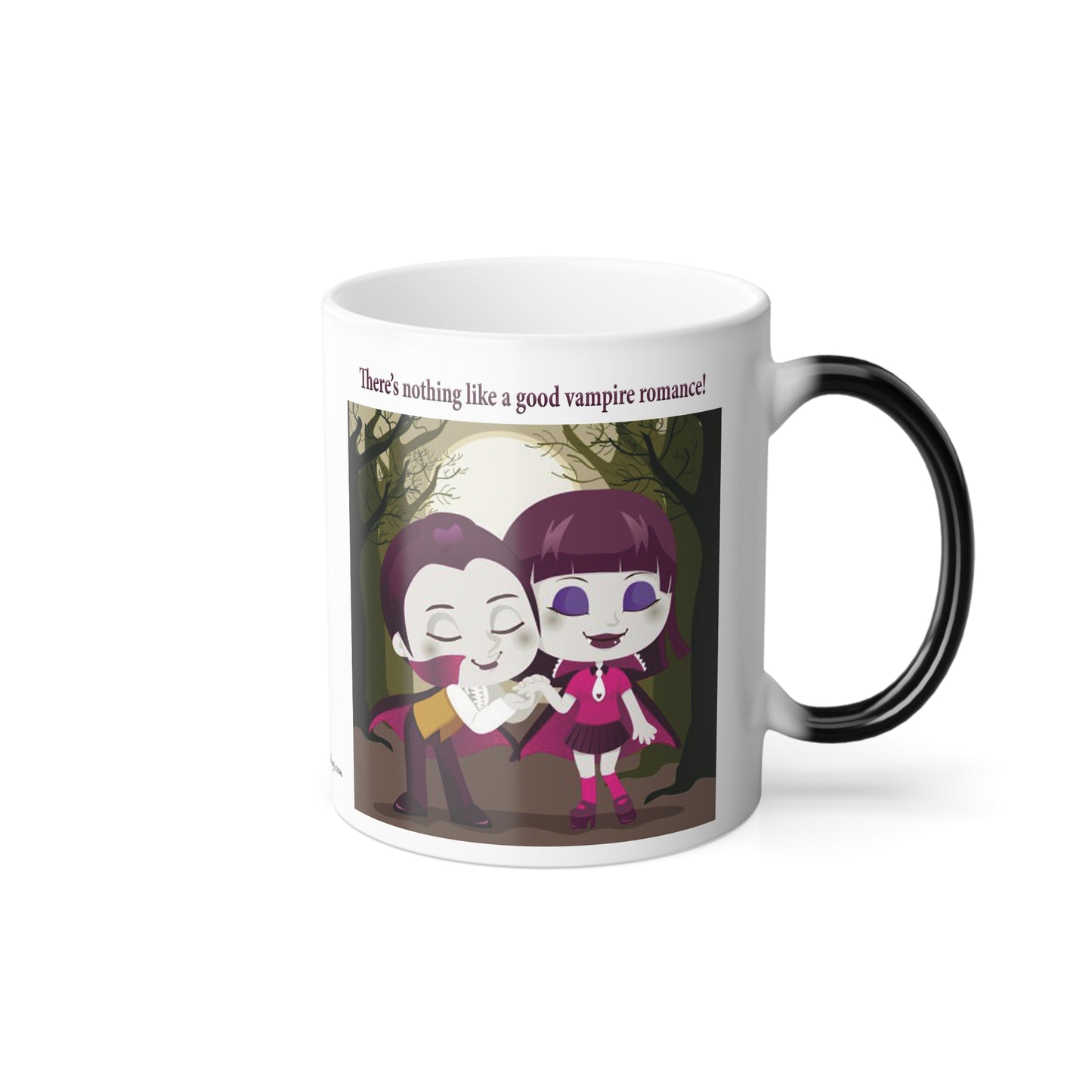 Color Morphing Mug, 11oz "Vampire Love"