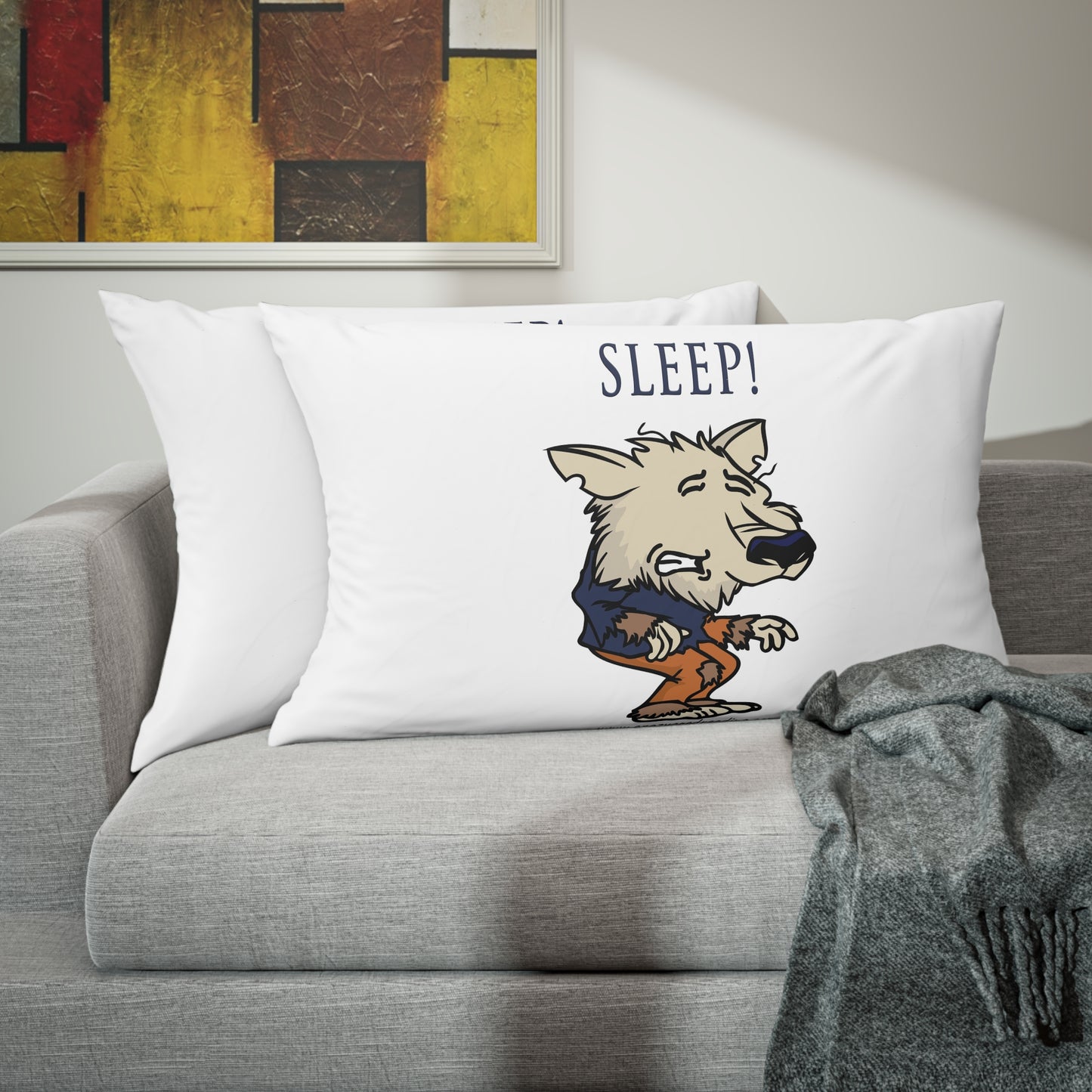 Pillow Sham "Sleep"