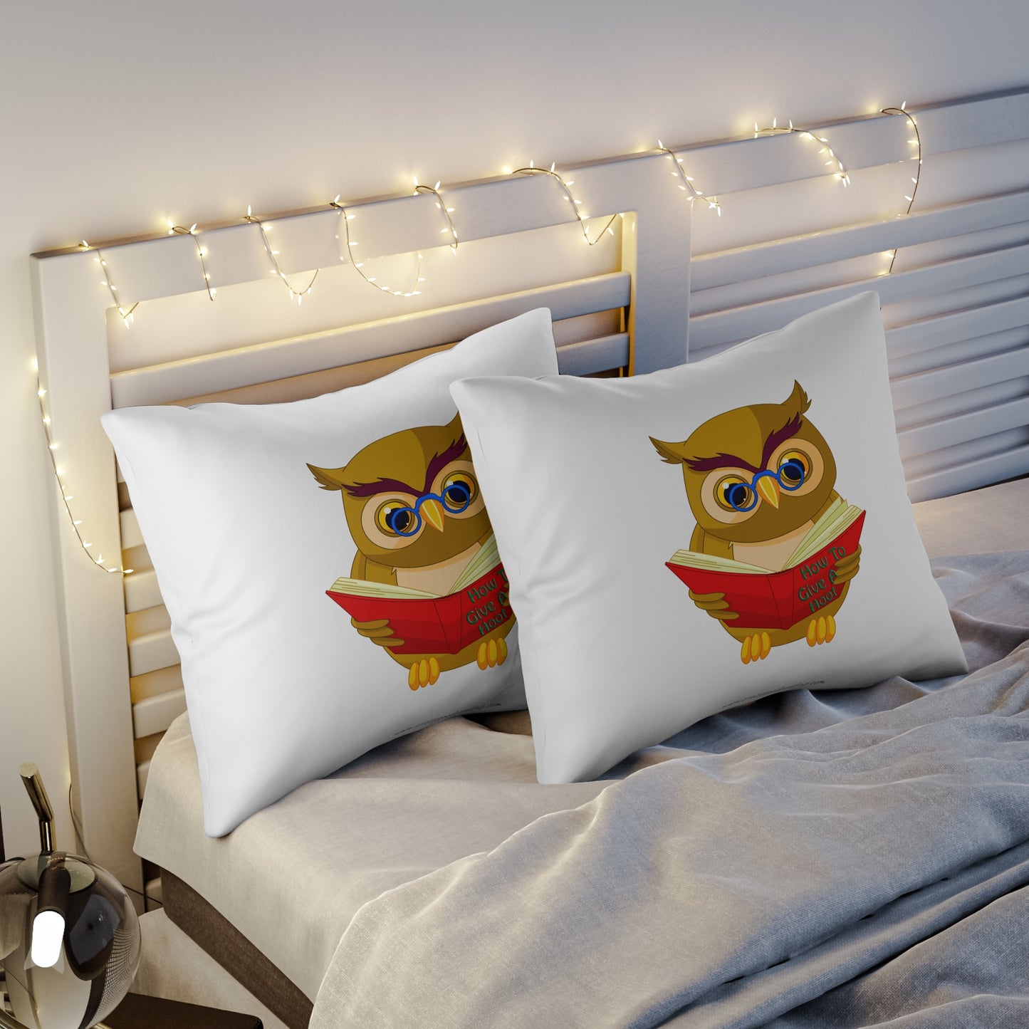 Pillow Sham How to Give a Hoot