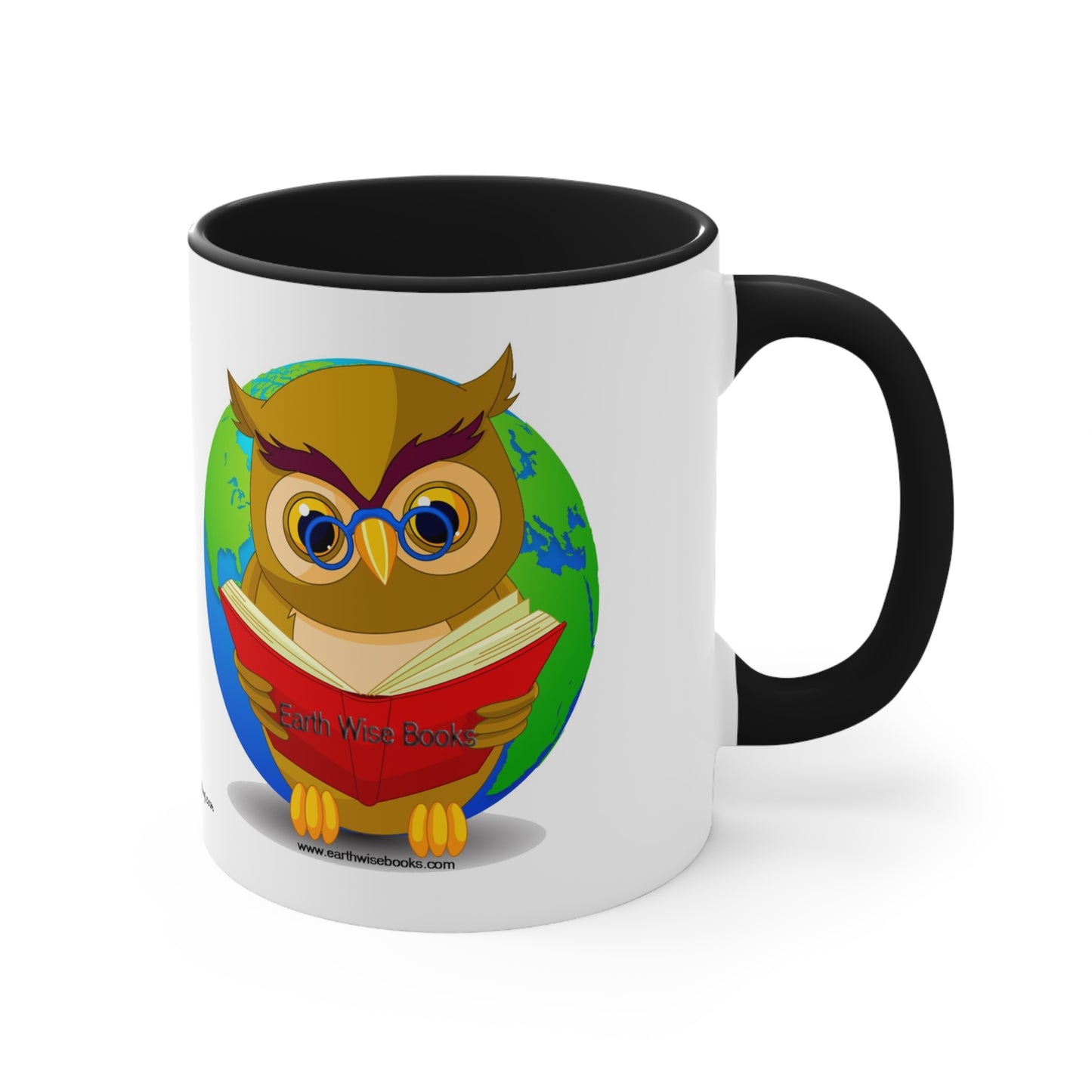 Earth Wise Books Logo Mug