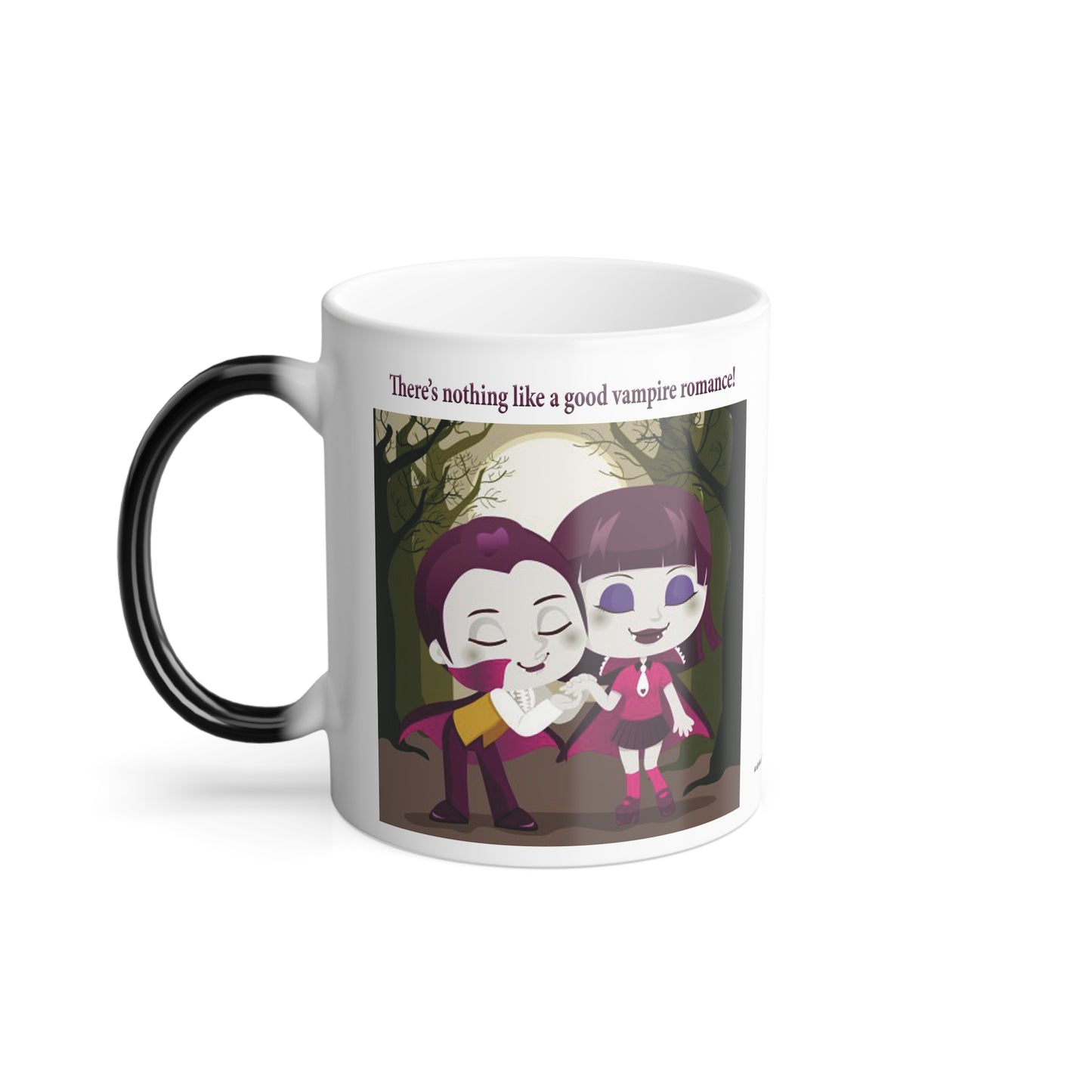 Color Morphing Mug, 11oz "Vampire Love"