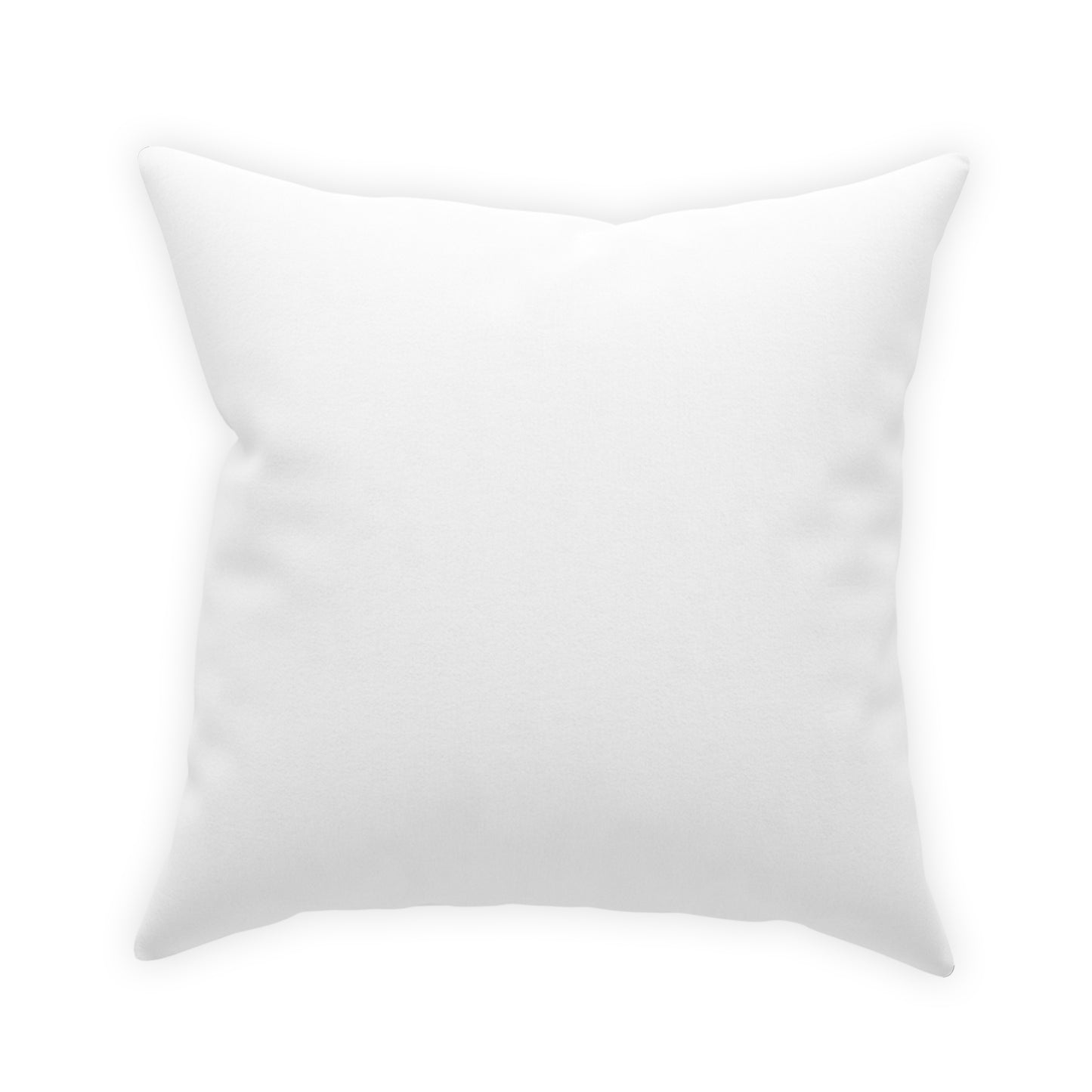 Broadcloth Pillow: Goofy Smiley Face