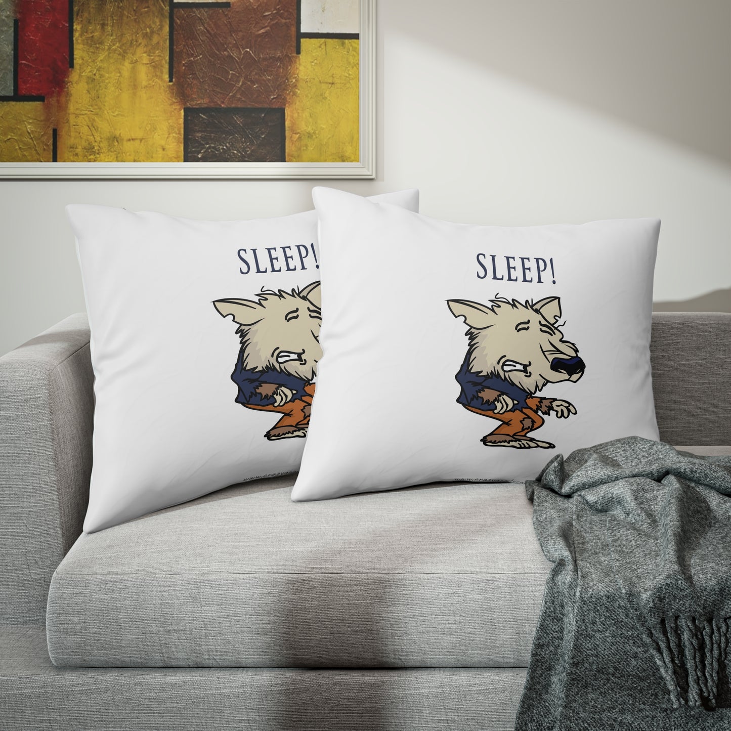 Pillow Sham "Sleep"