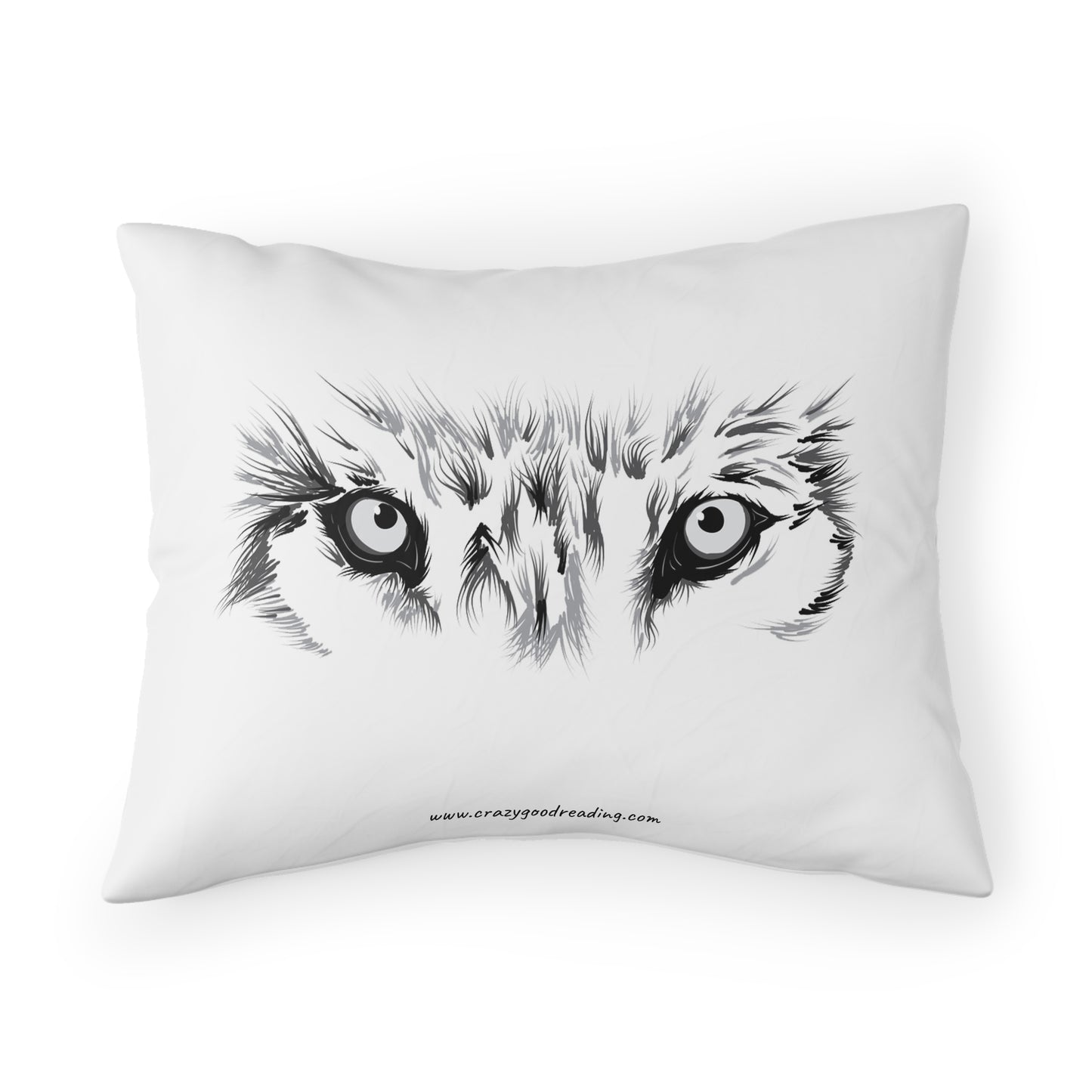 Pillow Sham Wolf Eyes